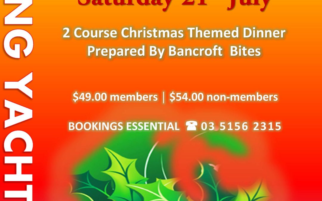 Christmas in July, Saturday 21st July